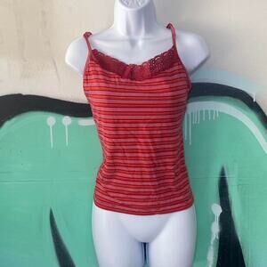 Y2K Striped Cami Tank